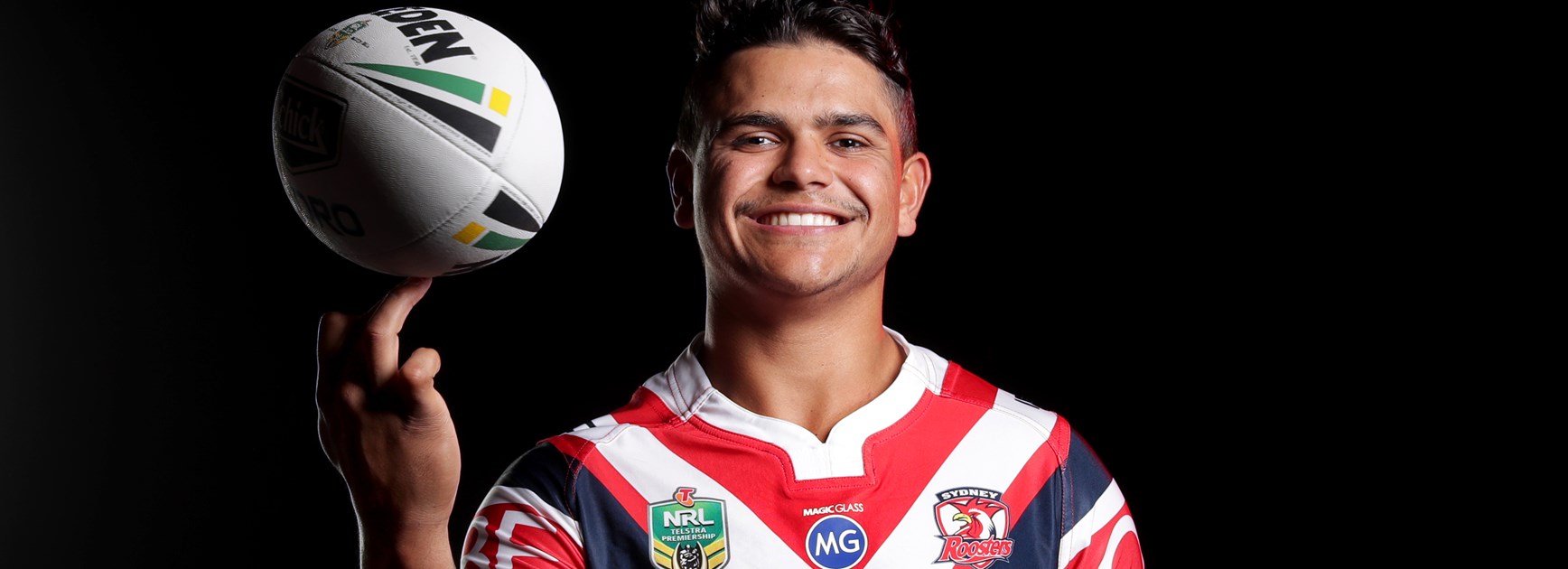 Roosters centre Latrell Mitchell.