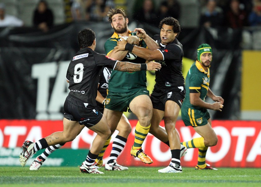 Dave Taylor playing for Australia in 2012.