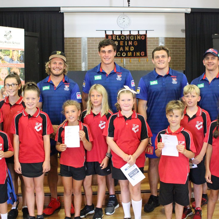 Knights Stone bulks up in bid to win starting spot