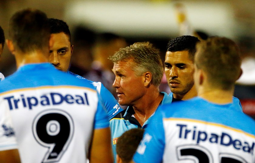 Gold Coast Titans coach Garth Brennan. 