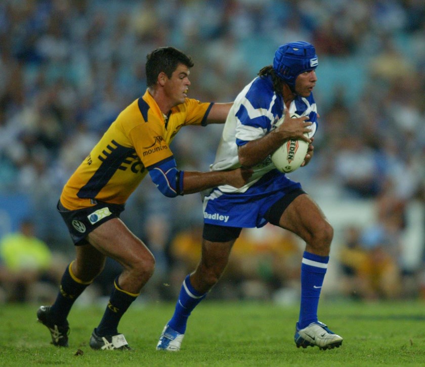 Johnathan Thurston in his last year at the Bulldogs.