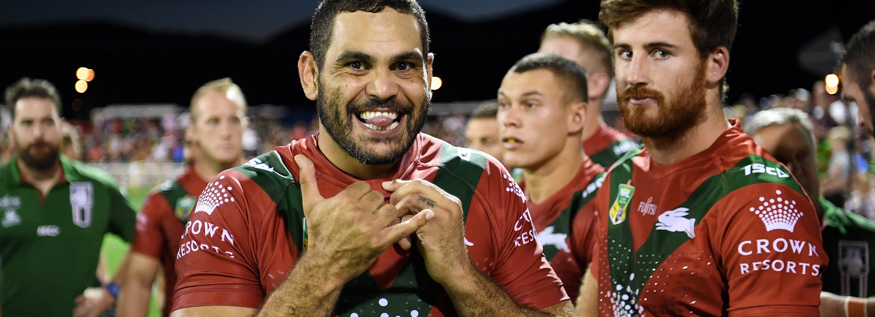 Greg Inglis in the Charity Shield.