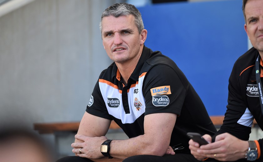 Wests Tigers coach Ivan Cleary.