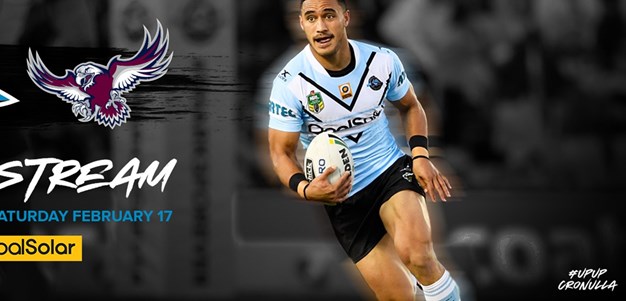 Full match replay: Sharks v Sea Eagles NRL trial