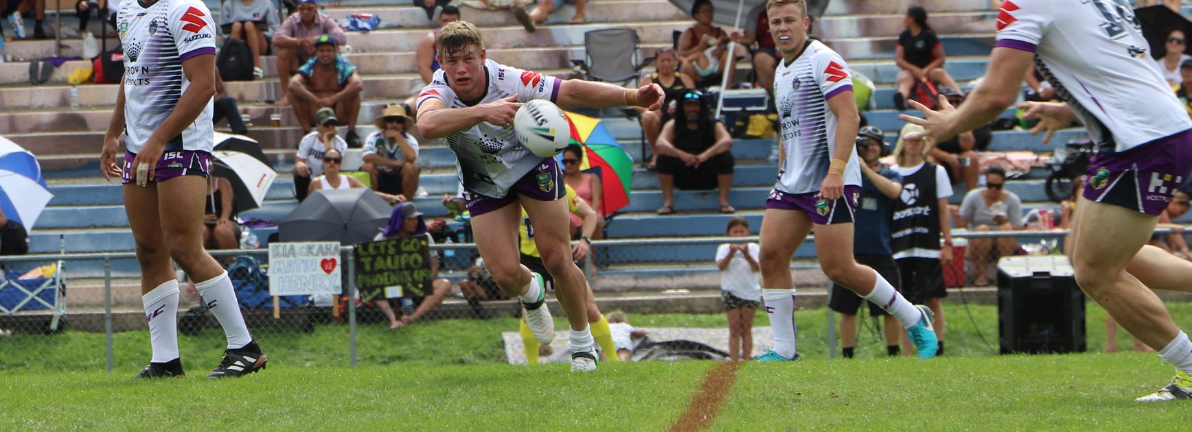 Storm young guns fire in narrow trial loss