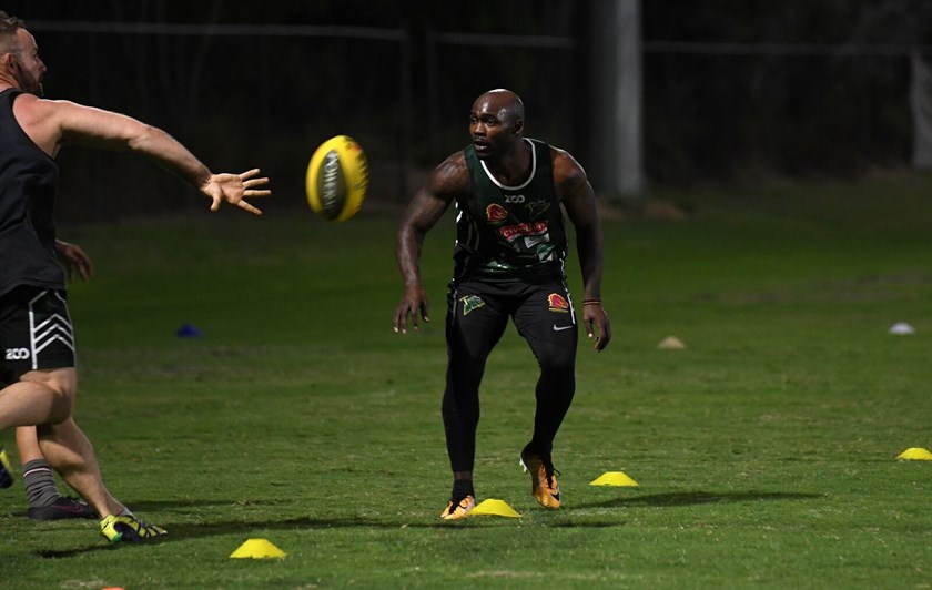 Former NFL player Silas Redd has ended his quest to play in the NRL.
