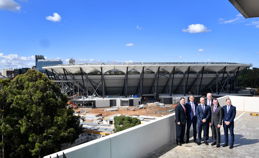 The new Western Sydney Stadium.