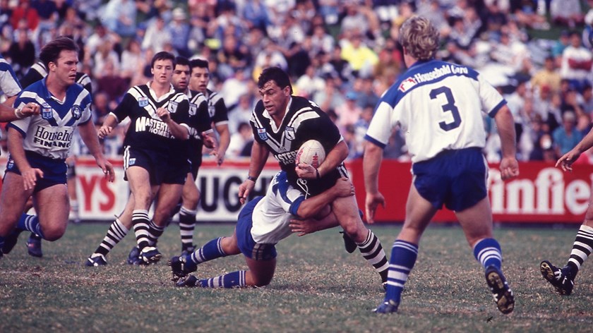 David Gillespie in action for Wests.