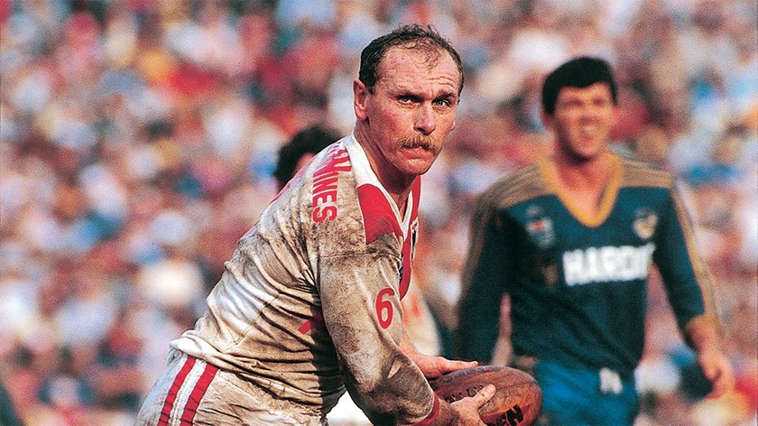 Steve Rogers playing for St George.
