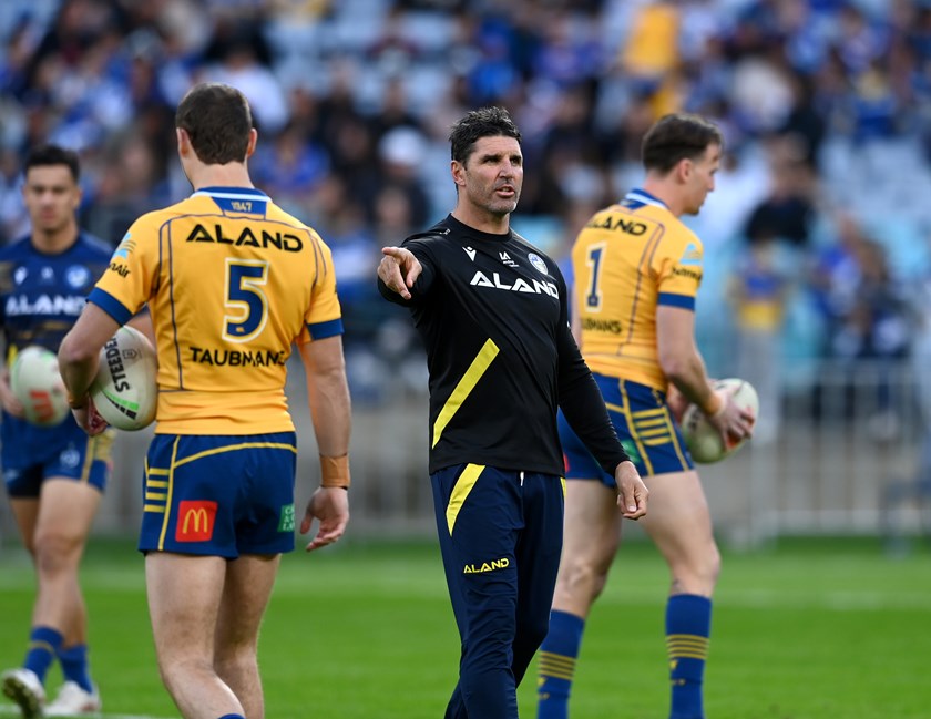 Mitchell Moses credits Trent Barrett for helping his game since joining the Eels coaching staff this season