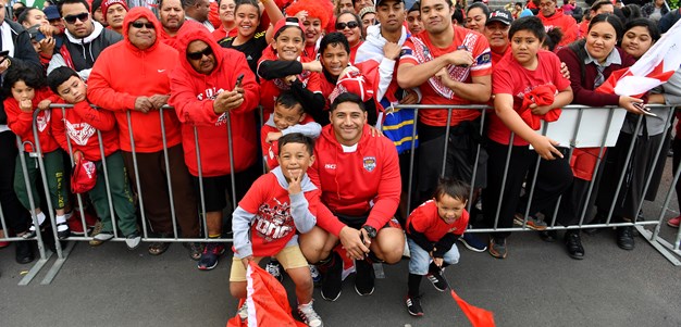 Inside Tonga's private reception with King Tupou VI