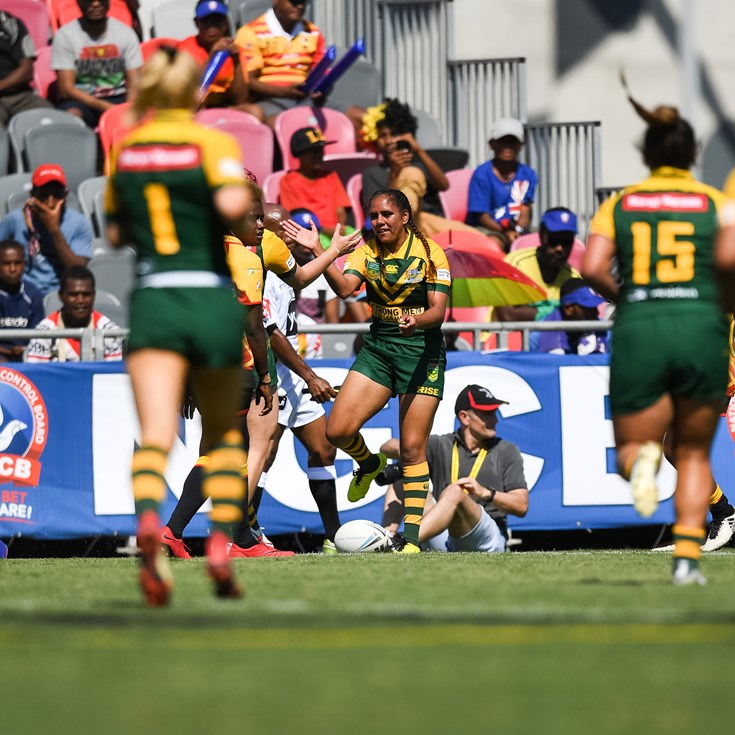 Tungai stars for Australian women's side