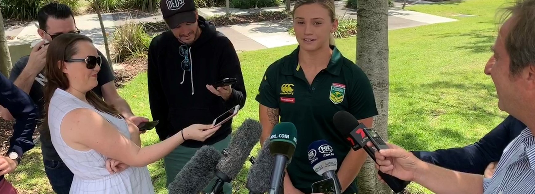 Robinson and Sergis 'heading' for strong Jillaroos careers