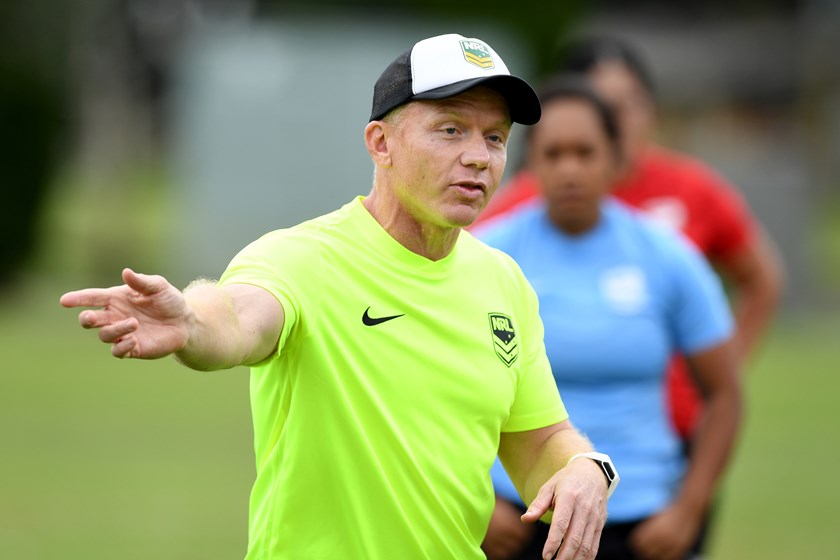 Jillaroos coach Brad Donald.