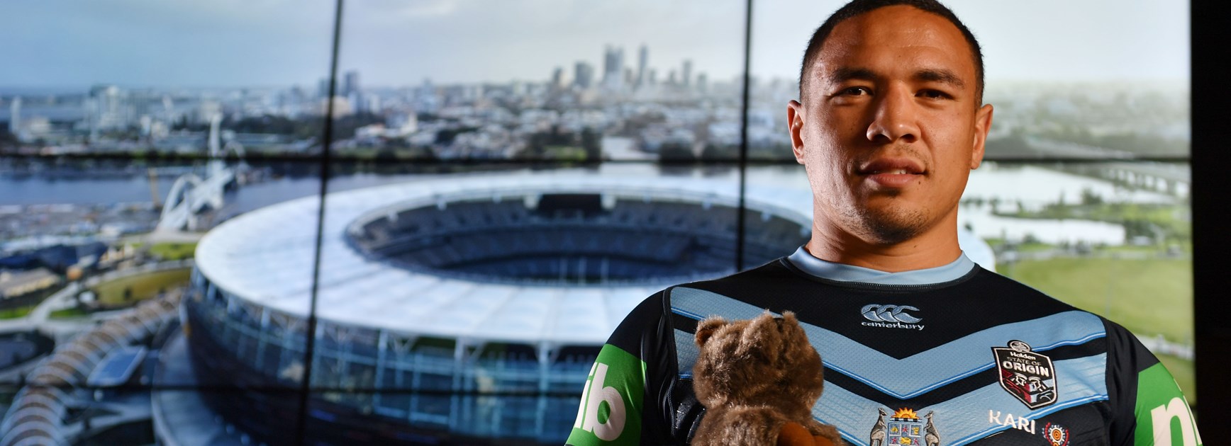 NSW Blues forward Tyson Frizell.