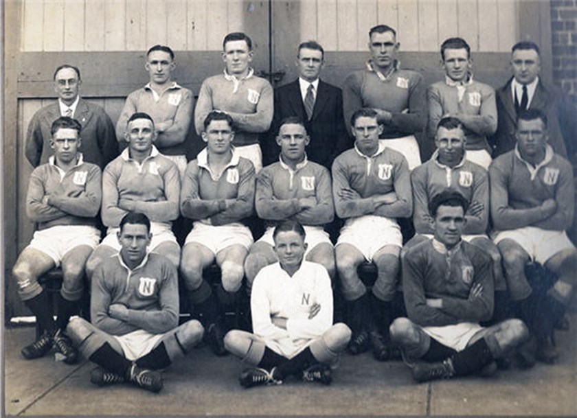 The 1933 Newtown Bluebags.