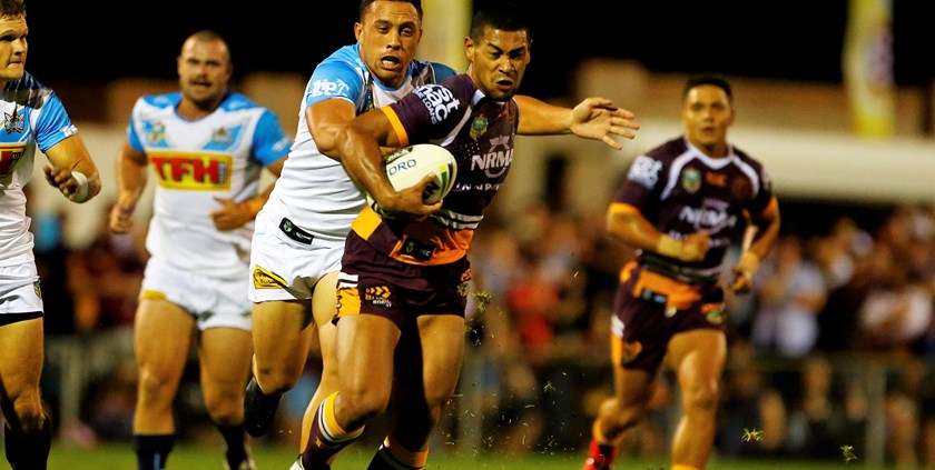 Broncos youngster Jamayne Isaako.