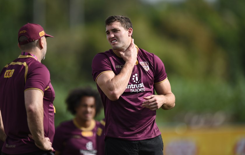 Maroons and Broncos winger Corey Oates.