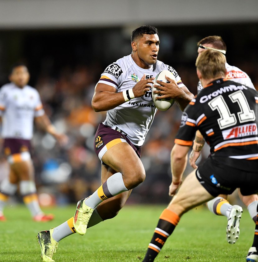 Brisbane's Tevita Pangai jnr.