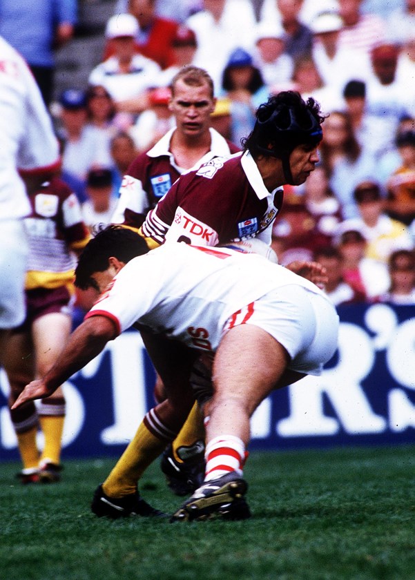 Steve Renouf helped Brisbane to their maiden title in 1992.