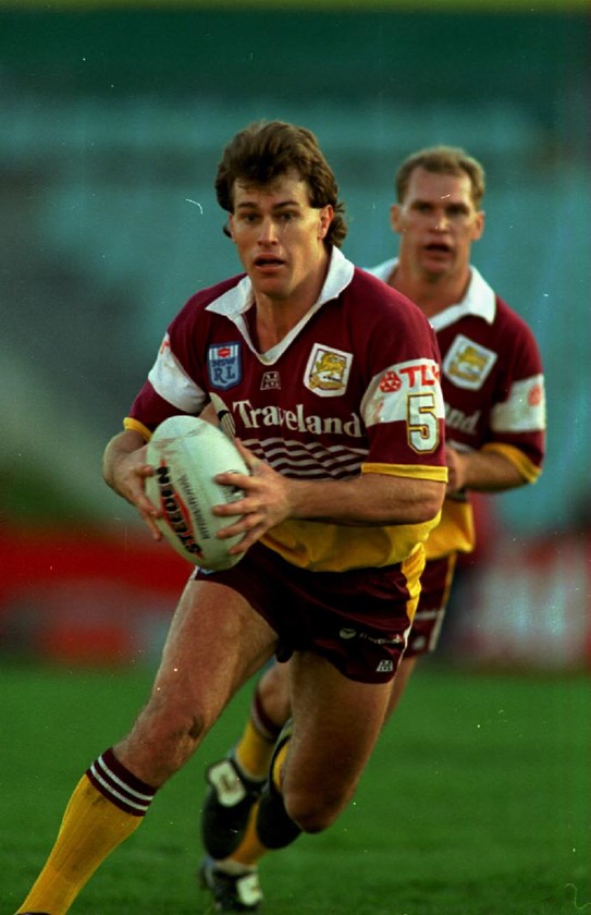 Brisbane winger Willie Carne.