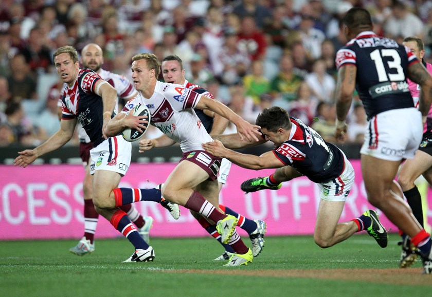 Manly halfback Daly Cherry-Evans in the 2013 grand final.