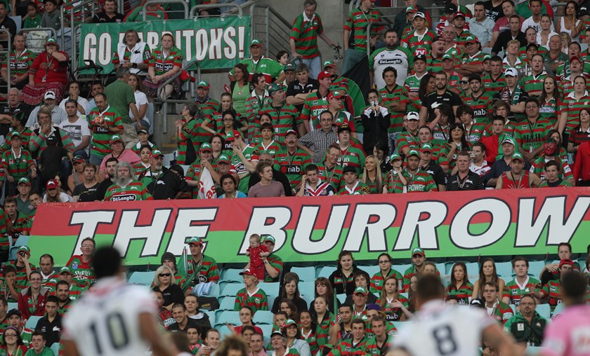 Rabbitohs fans are renowned for their passion.