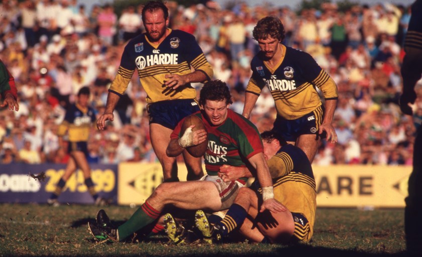Phil Gould and South Sydney take on Parramatta.
