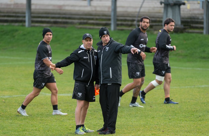 Michael Maguire puts the Kiwi through their paces in 2018.