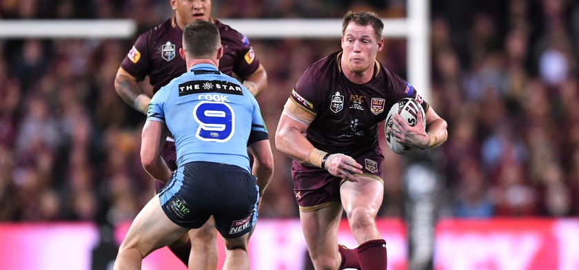 Tim Glasby in action for Queensland.