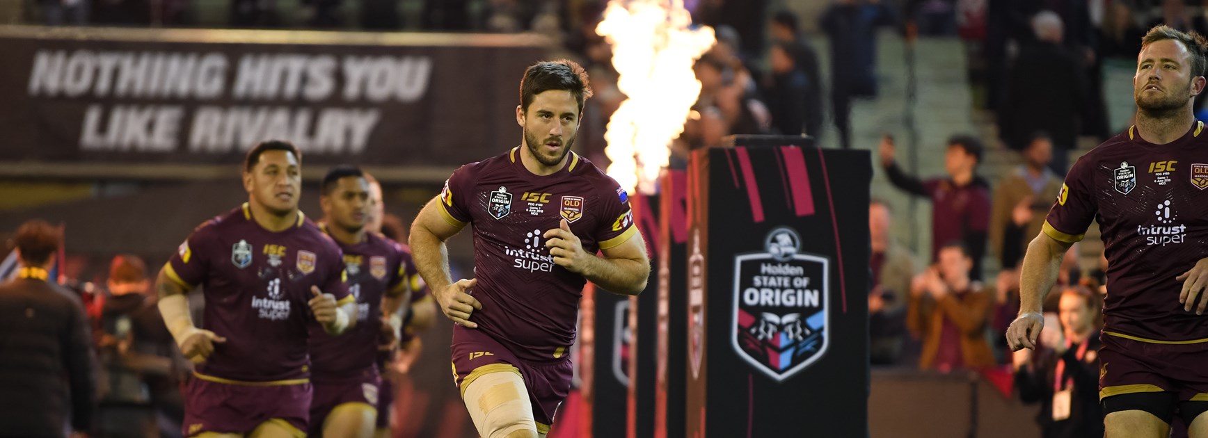 Queensland halfback Ben Hunt.
