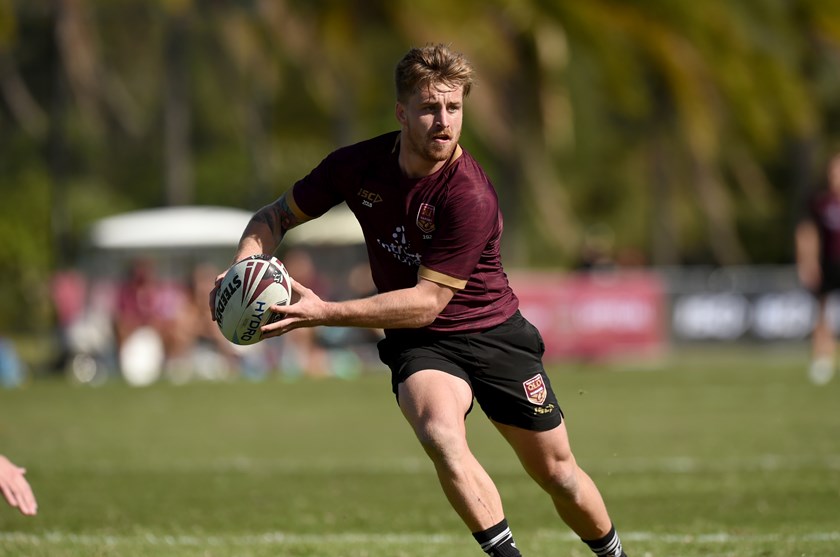 Maroons five-eighth Cameron Munster.