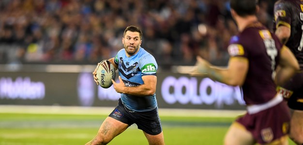 Tedesco beats 28-year Origin record for tackle busts