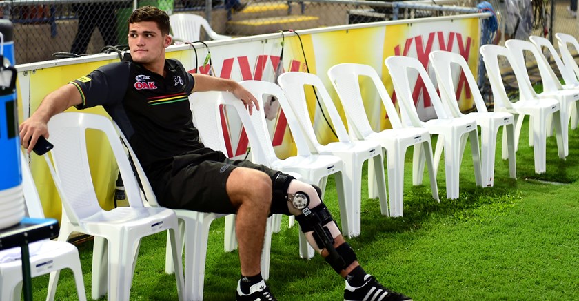 Panthers halfback Nathan Cleary missed several weeks early in the season with a knee injury.