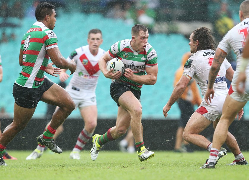 Cameron McInnes playing for South Sydney in 2016.