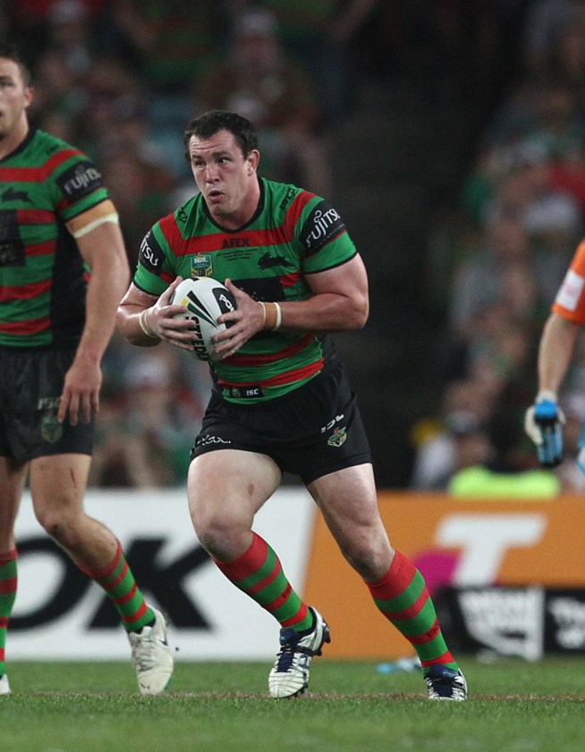 David Tyrrell hits it up during the 2014 decider