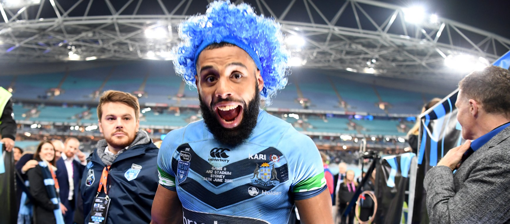 Blues v Maroons photo gallery