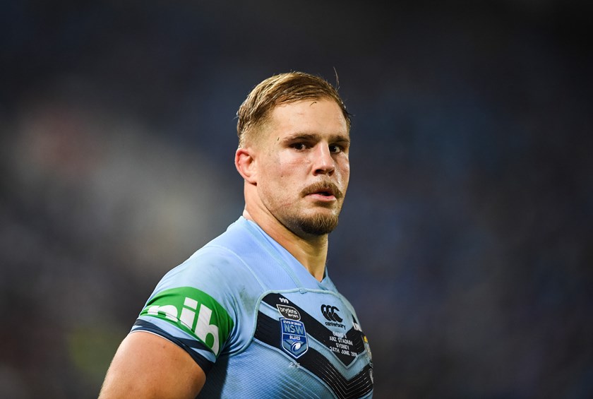 Jack de Belin playing for NSW.
