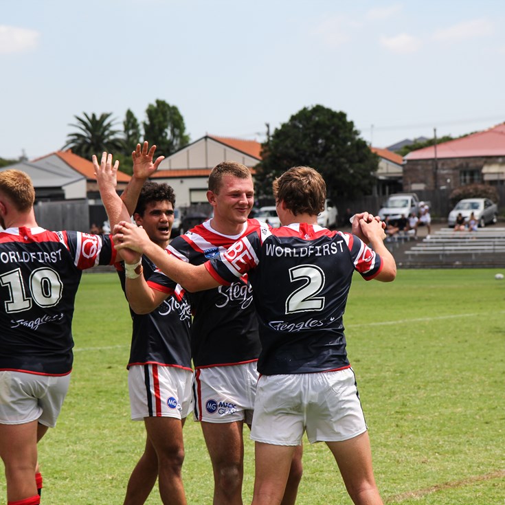 Rare dual-code history for Roosters schoolboy star