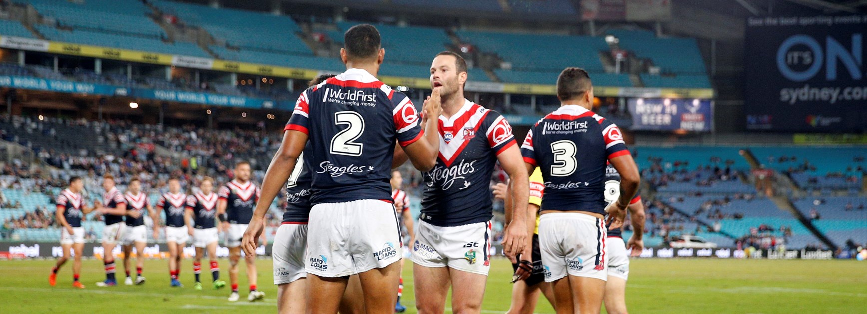 The Sydney Roosters in 2017.
