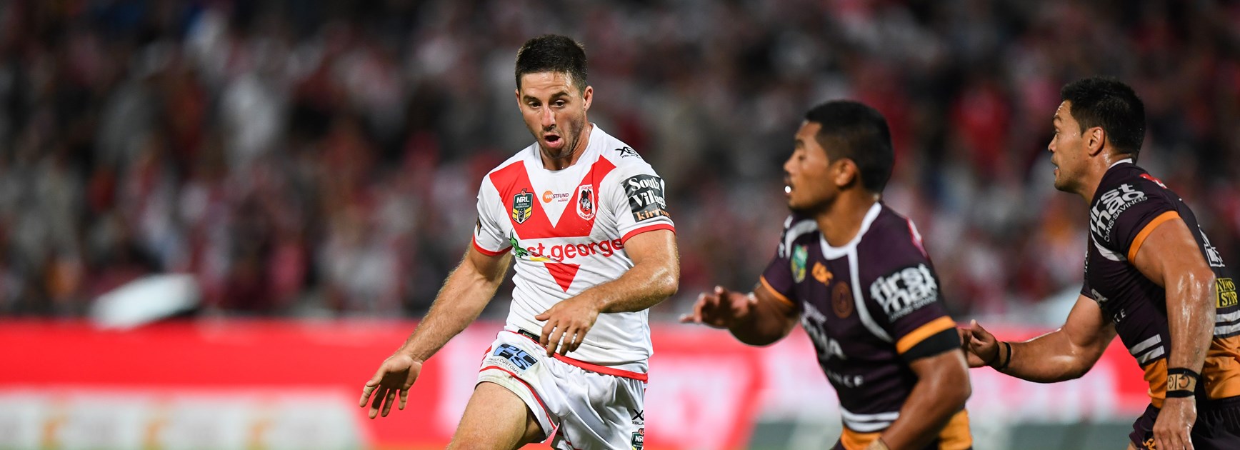 Ben Hunt tormented the Broncos in round one.