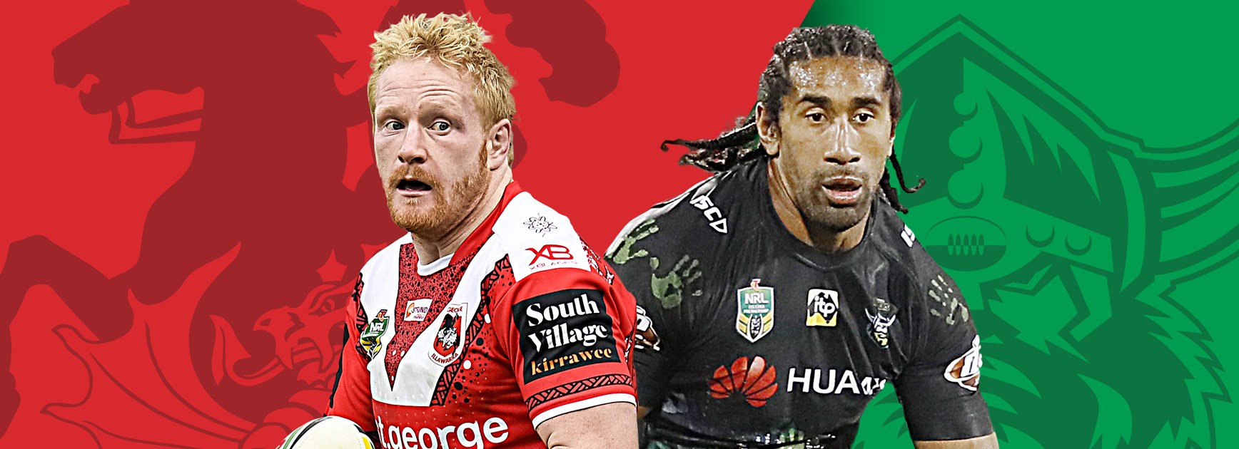 Dragons v Raiders: Stars cleared to play for both teams