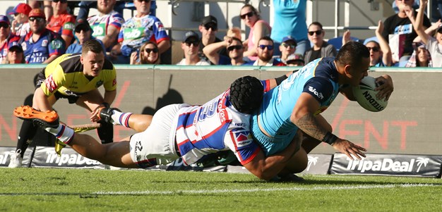 Titans break drought with late win over Knights