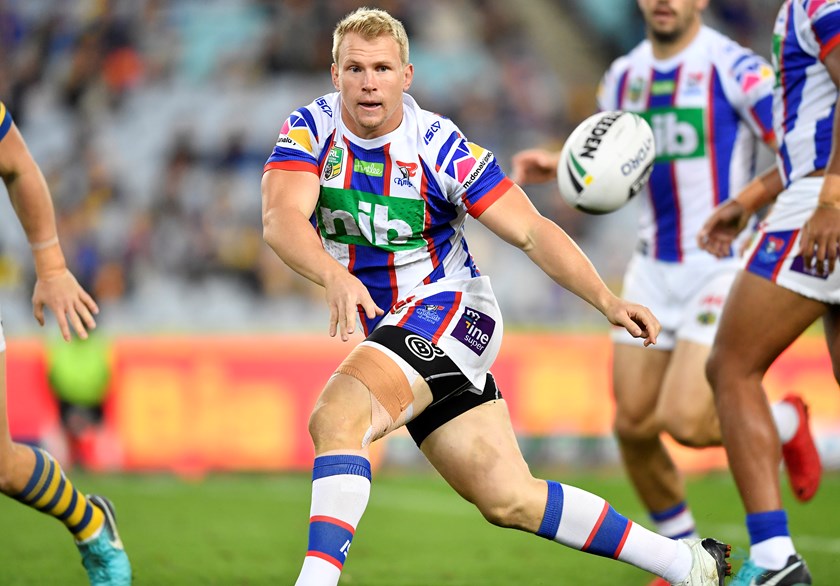 Knights hooker Slade Griffin.