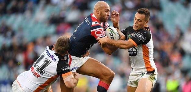 Ferguson, Tupou heroics help Roosters to win over Wests Tigers