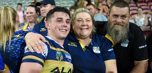 Mahoney back in training after starring in first assignment