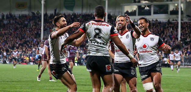Warriors double act: Fusitu'a gets the tries, Maumalo gets the credit