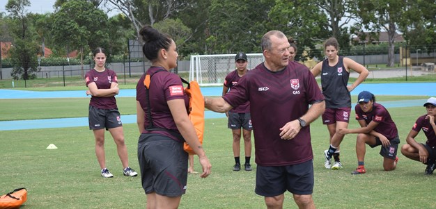 'He rocked me': Gillmeister's brutal tackling session with Queensland women's team