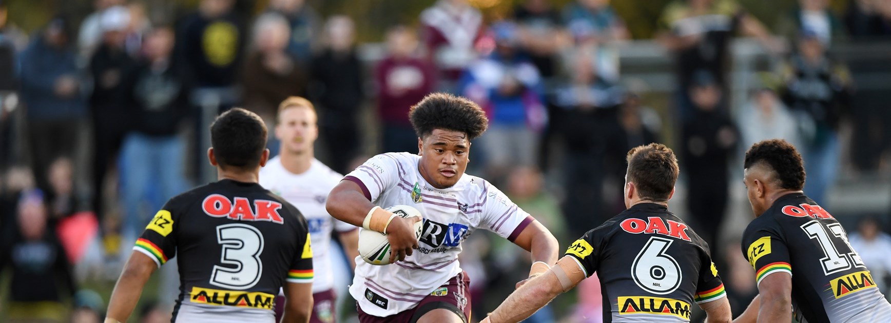 Manly centre Moses Suli.