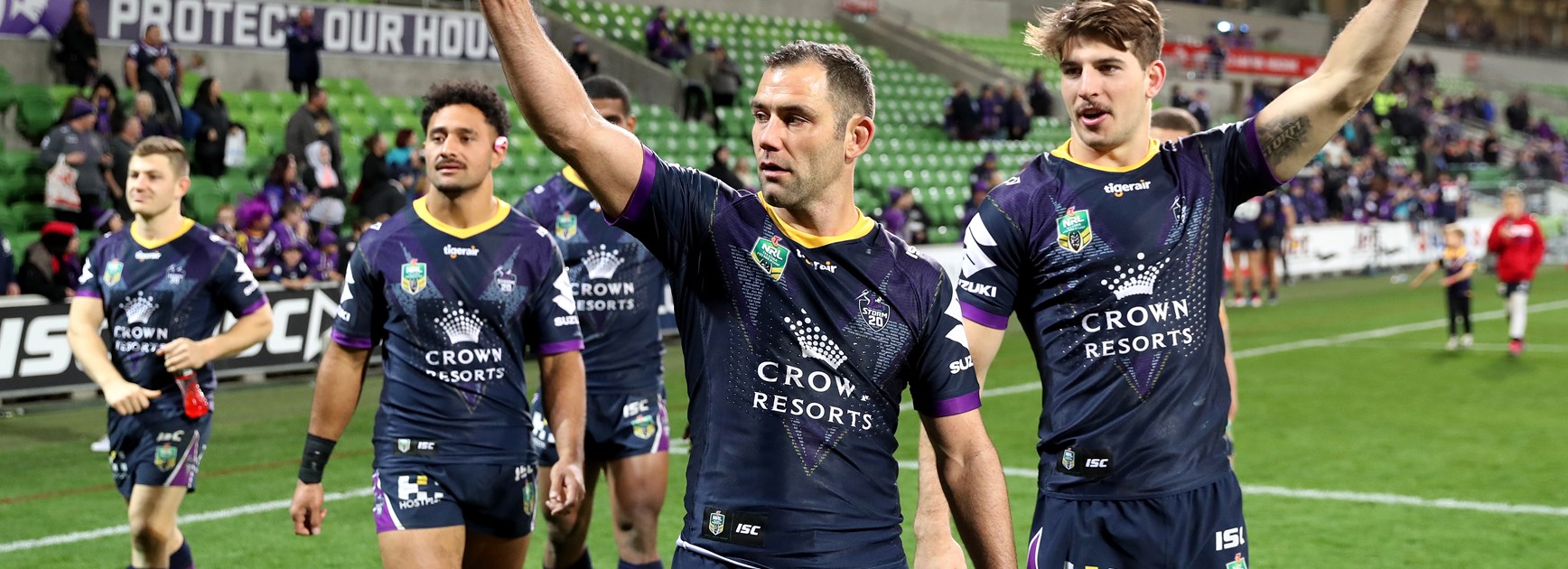 Storm's Cameron Smith and Curtis Scott.